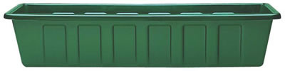 Polly Pro Planter And Liner, 18 Inch Green