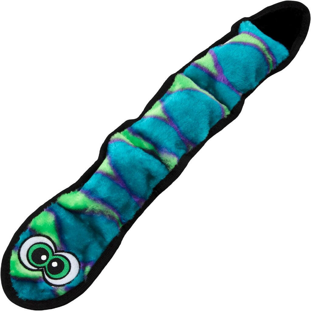 Outward Hound Invincible Durablez Snake 3 Squeaker Dog Toy, Large