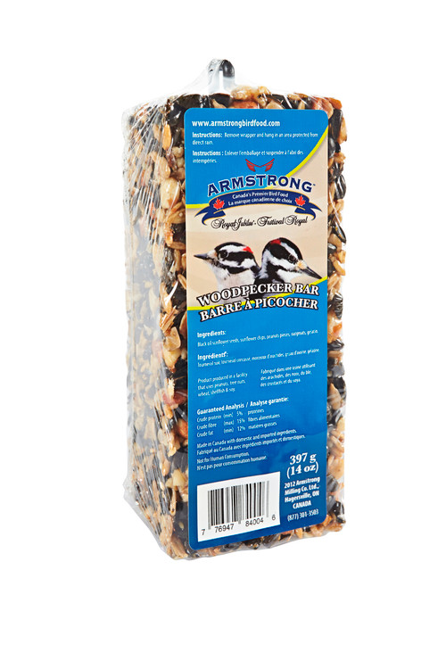 Armstrong Royal Jubilee Woodpecker Seed Bar, 14oz