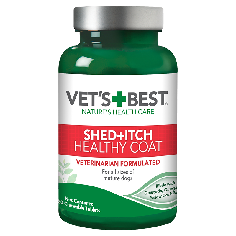 Vet's Best Healthy Coat Shed & Itch Relief Dog Supplements