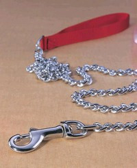 Hamilton Fine Chain Lead With Nylon Handle, 4'