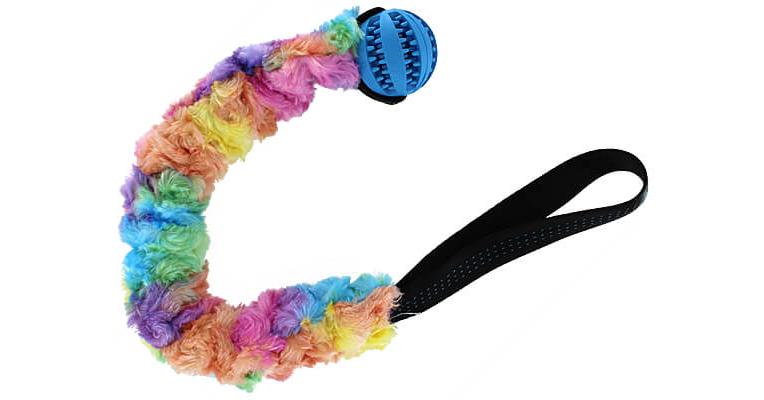 4 My Merles Bungee Slinky Ball Tug