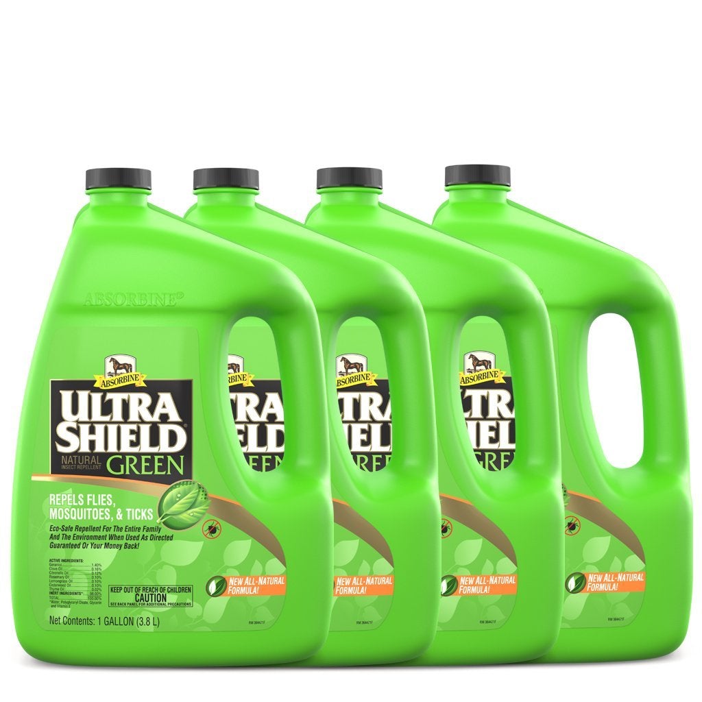 Absorbine UltraShield® Green Natural Fly Repellent Gallon - Value Pack