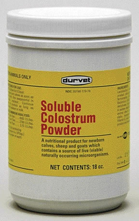 Durvet Colostrum Powder 18 Ounce