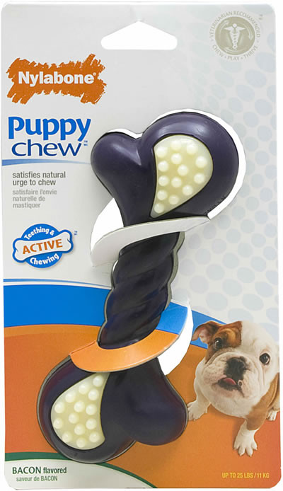Nylabone Puppy Double Action Chew, Large