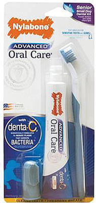 Advanced Oral Care Senior Dental Kit, Small Dog