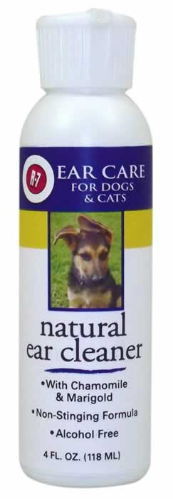 R-7 Natural Ear Cleaner for Dogs & Cats 4 oz