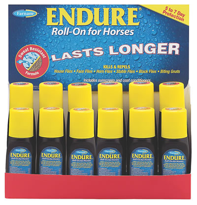 Farnam Endure Roll-On Fly Repellent 3 Ounce