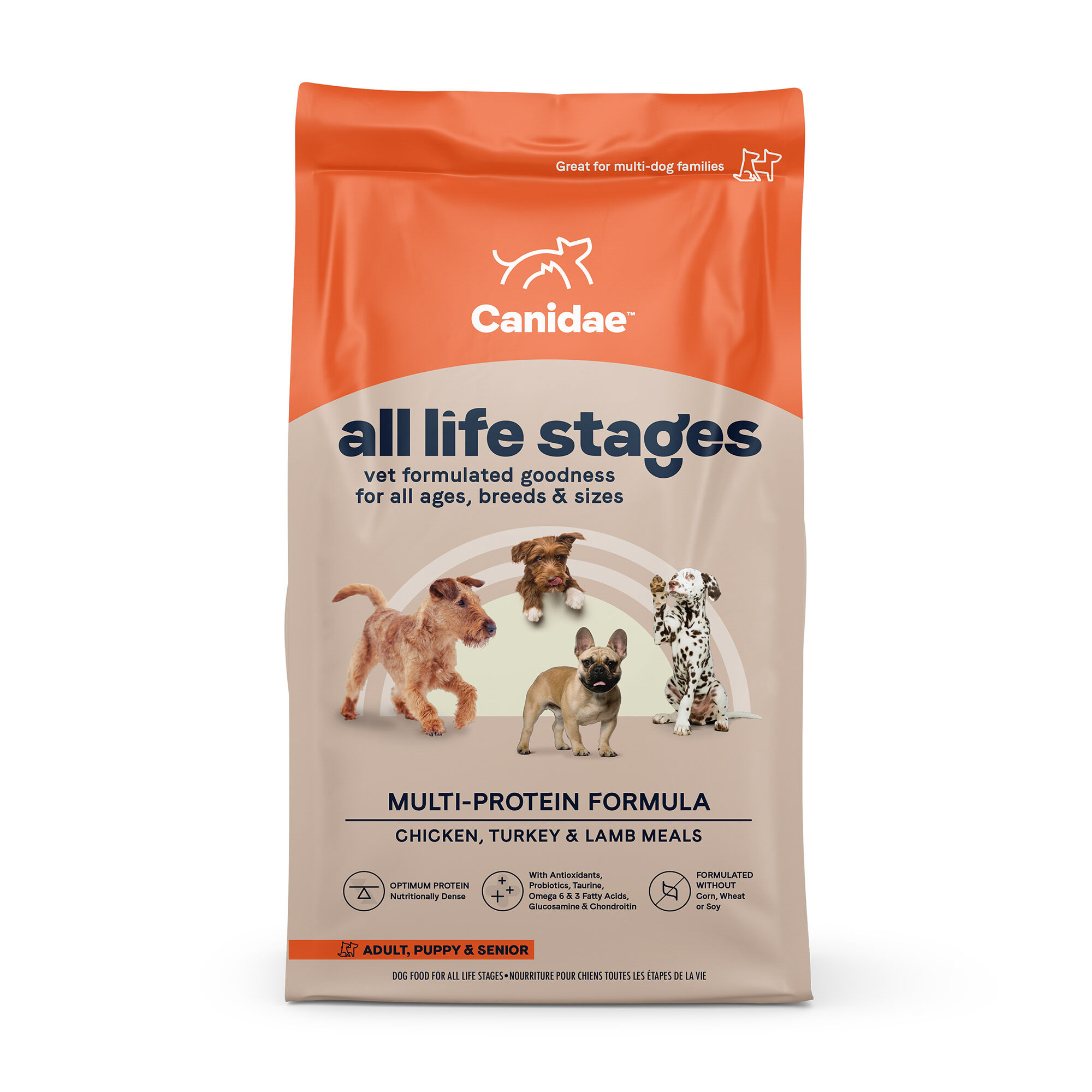 Canidae All Life Stages Multi-Protein Chicken, Turkey, & Lamb Meals Formula Dry Dog Food