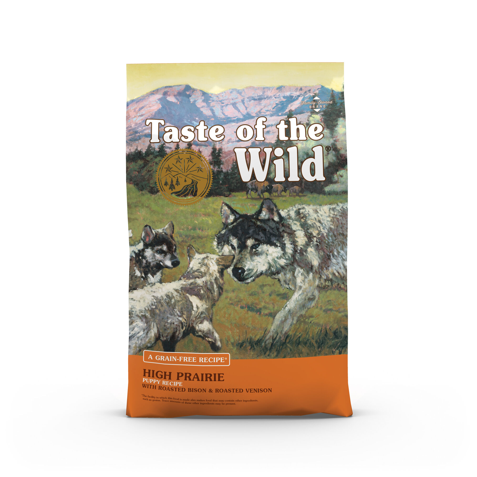 Taste of the Wild High Prairie Puppy Recipe Roasted Bison & Venison Dry Dog Food