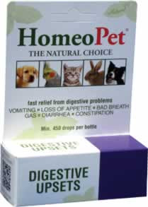 HomeoPet Digestive Upsets Natural Relief for Pets