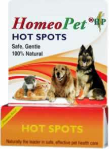 HomeoPet Hot Spots Natural Pet Relief