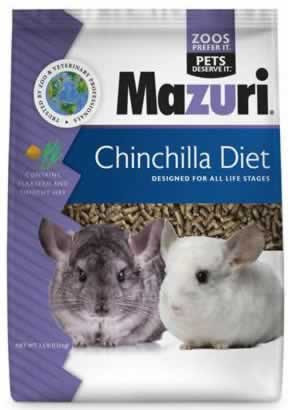 Mazuri Chinchilla Diet 2.5 Pounds