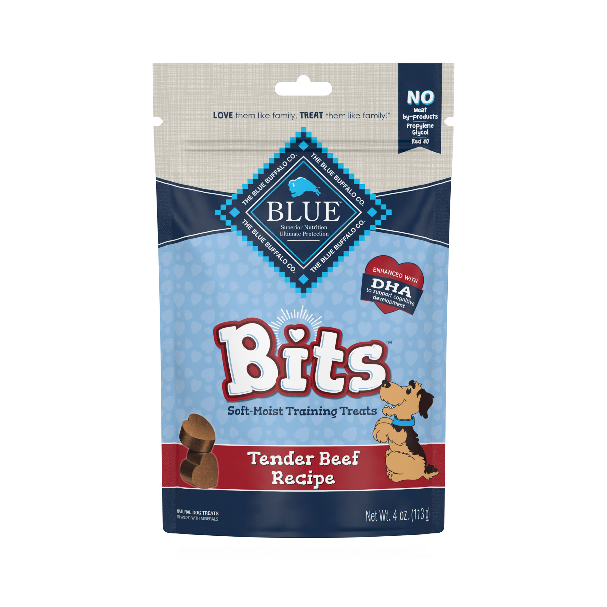 Blue Buffalo BLUE Bits Tender Beef Recipe Soft Dog Training Treats