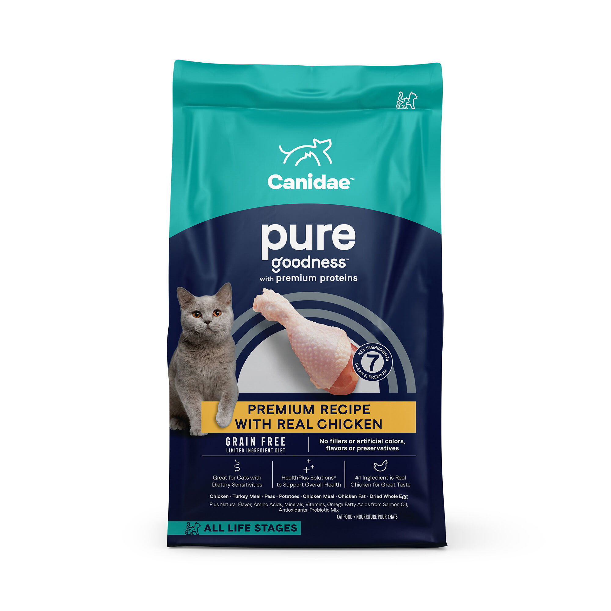 Canidae PURE Grain Free Chicken Recipe Dry Cat Food