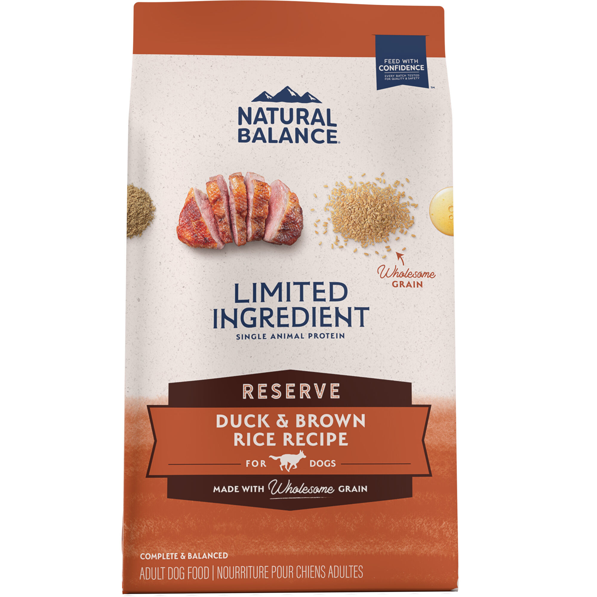 Natural Balance Limited Ingredient Reserve Duck & Brown Rice Recipe Dry Dog Food