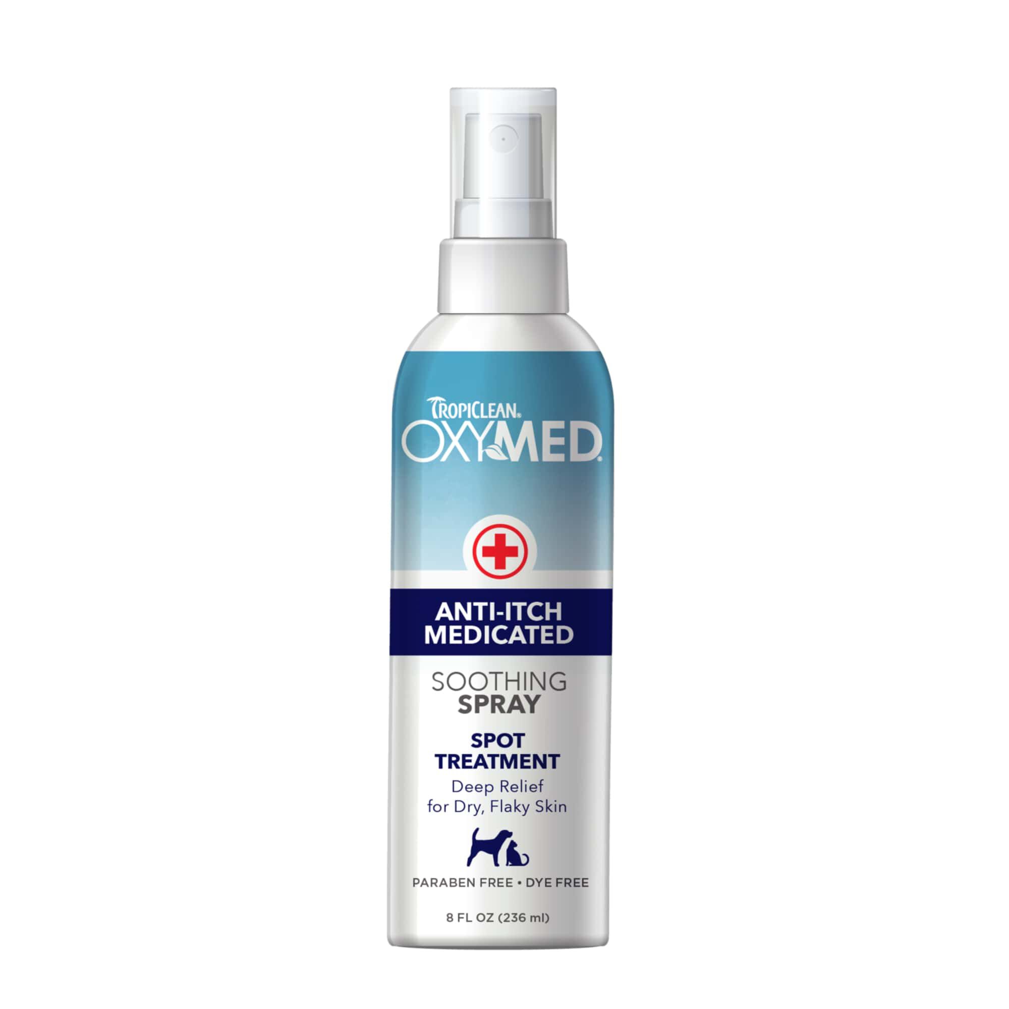 TropiClean Oxymed Anti Itch Medicated Soothing Spray