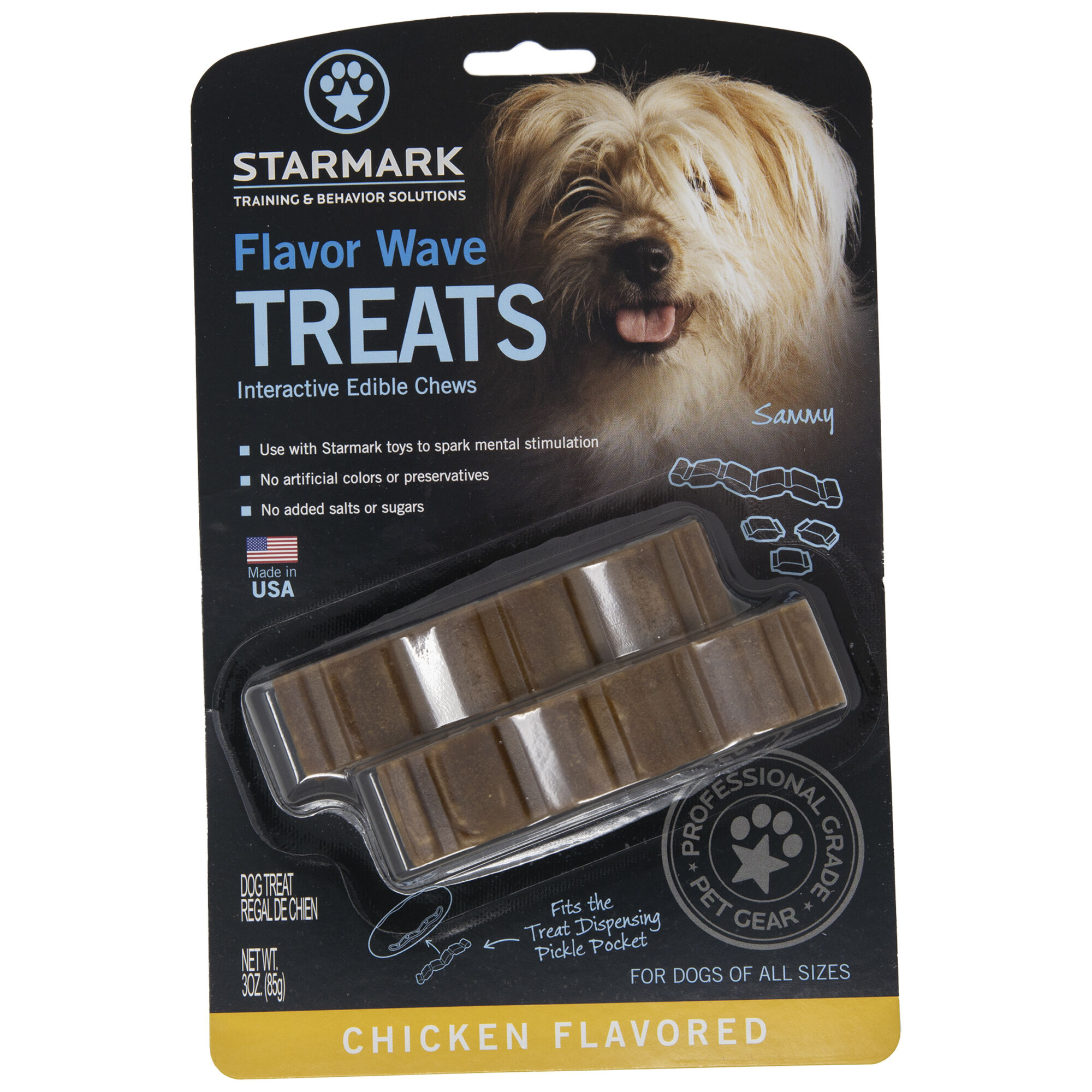 Starmark Flavor Wave Chicken Flavor Treat