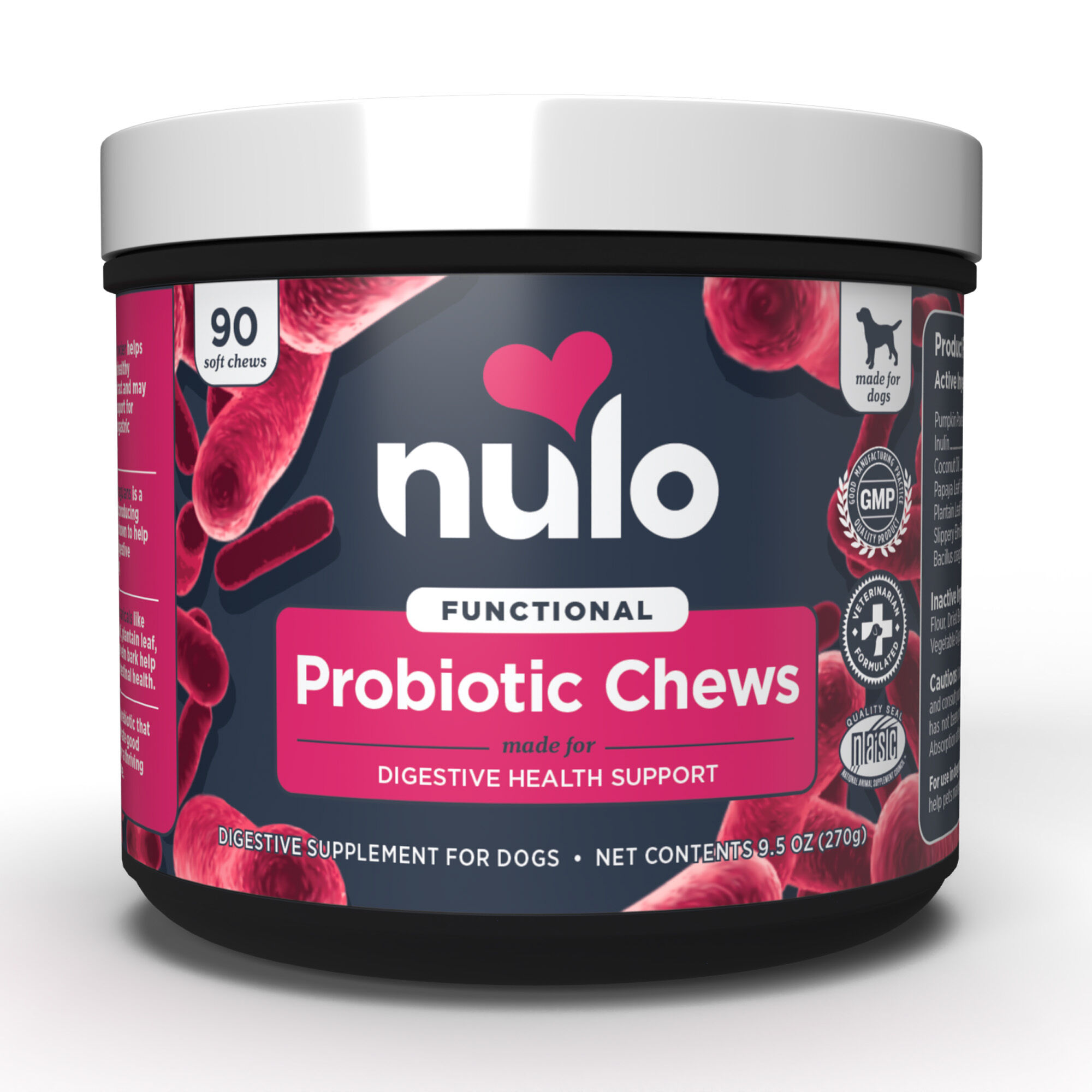 Nulo Soft Chew Probiotic Supplement for Dogs