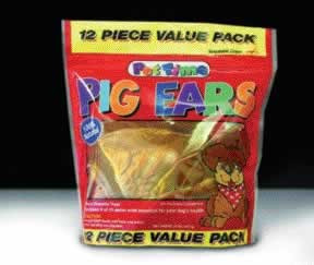 Pig Ears, 12 Pack