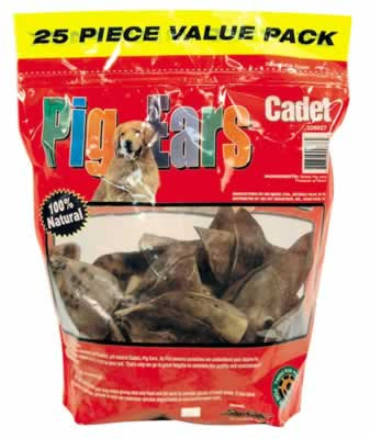 Pig Ears, 25 Pack