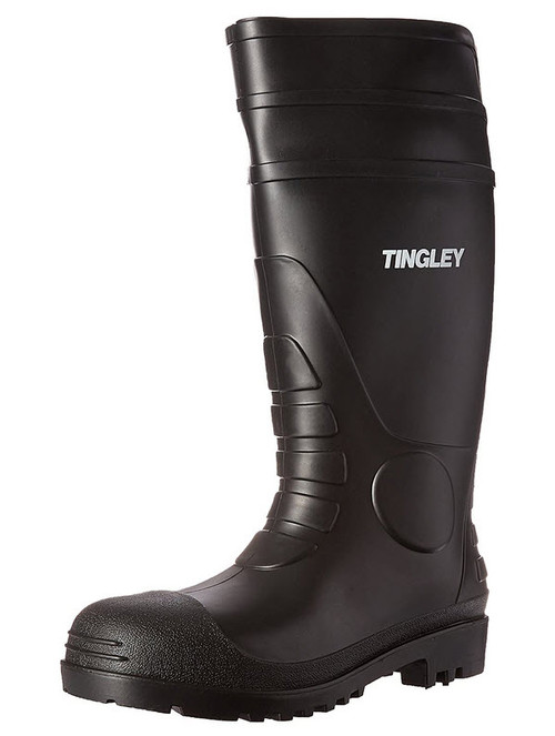 Tingley Economy PVC Knee Boots, Black