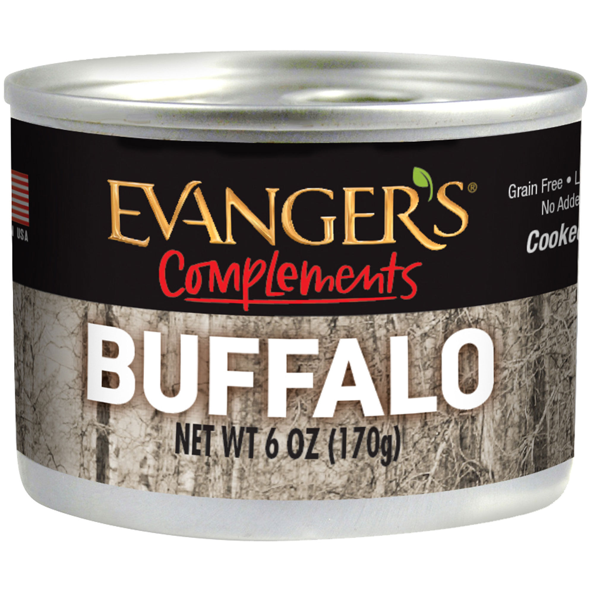 Evangers Grain Free Buffalo Canned Dog and Cat Food