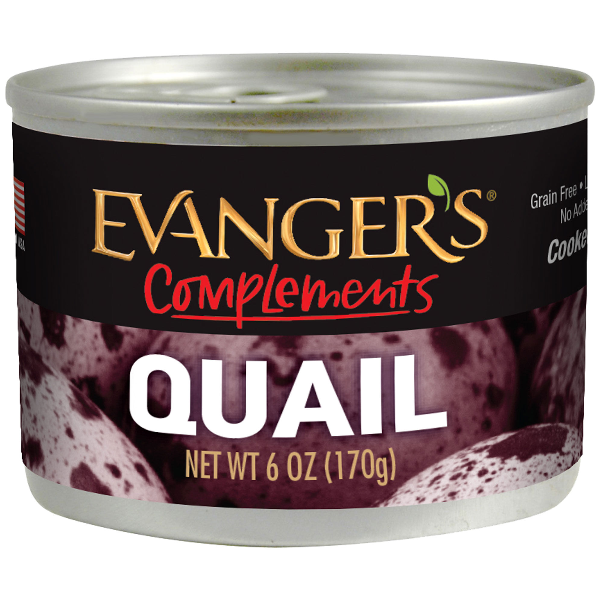 Evangers Grain Free Quail Canned Food for Dogs and Cats