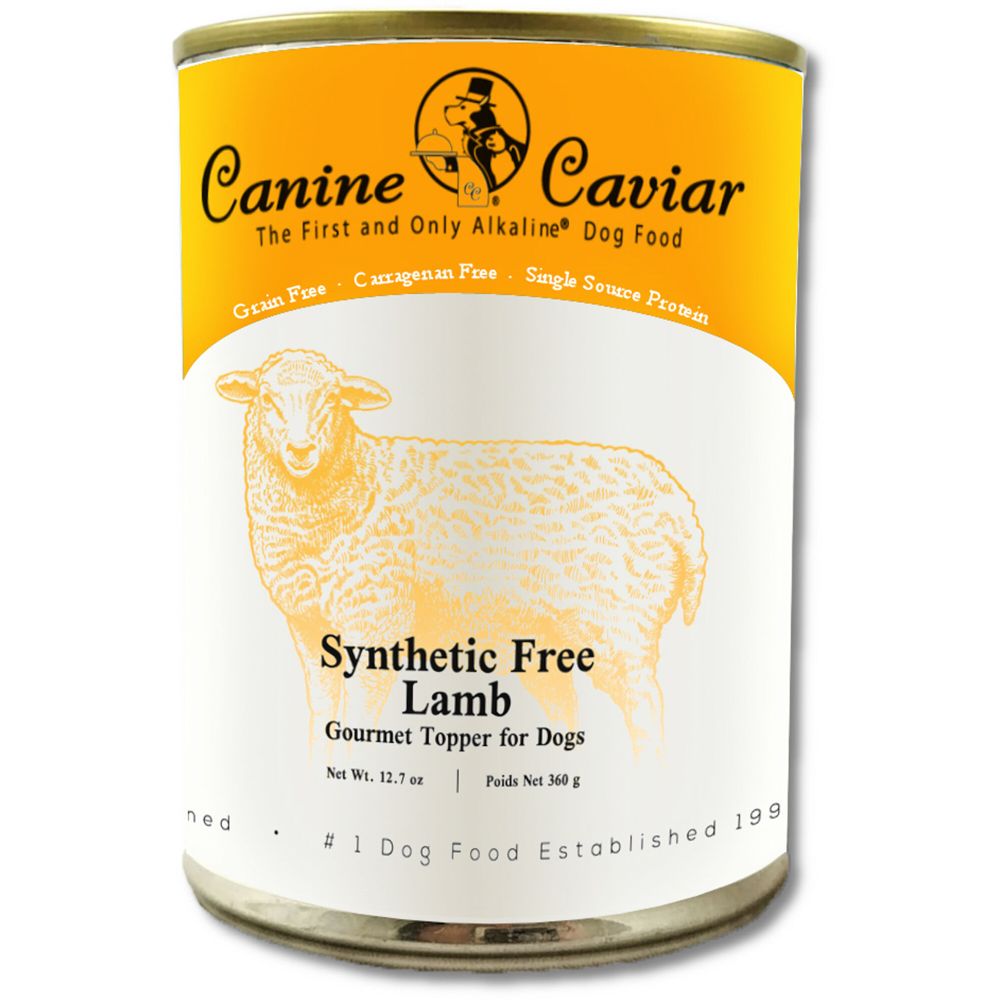 Canine Caviar Grain Free Synthetic Free Lamb Recipe Canned Food