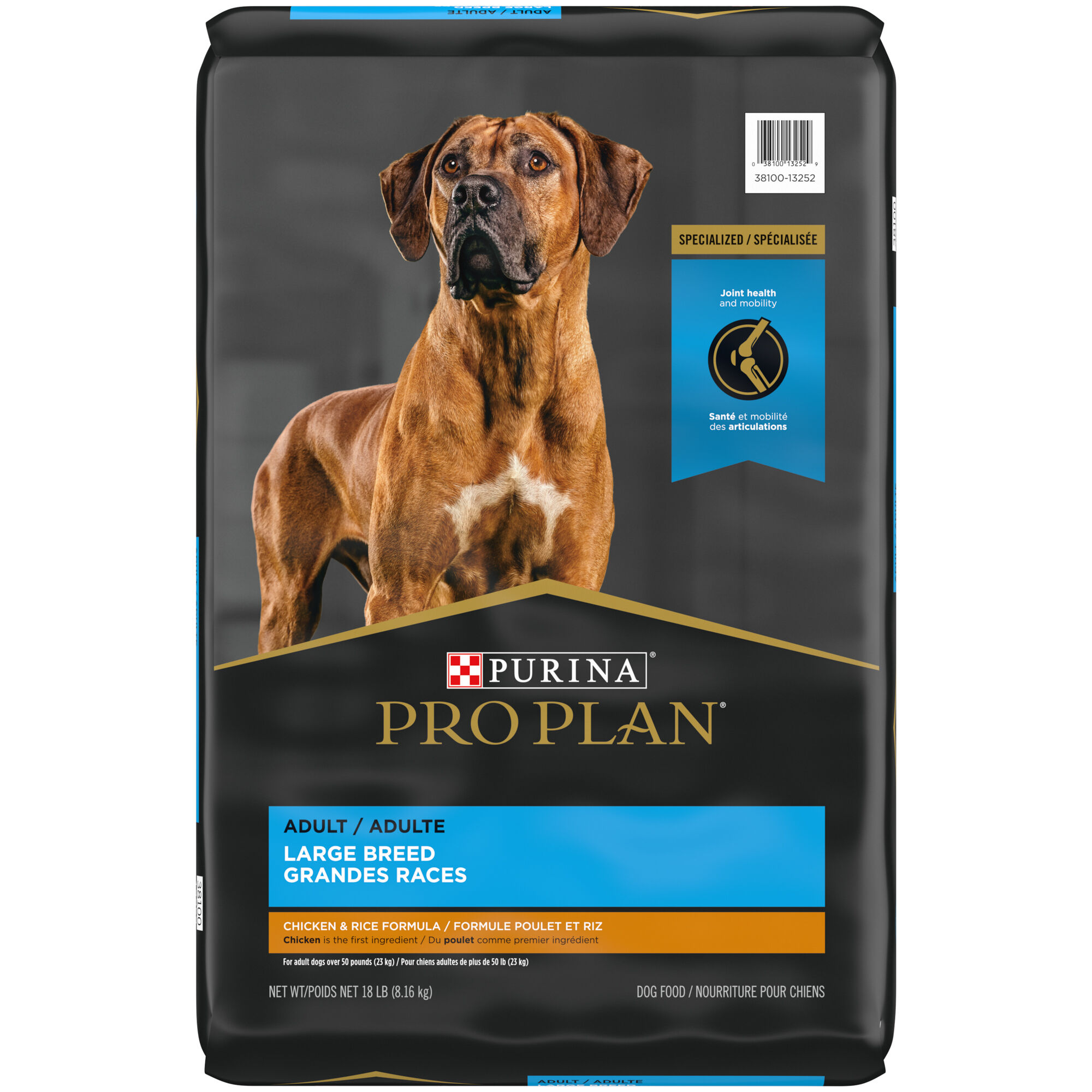 Purina Pro Plan Adult Large Breed Chicken & Rice Formula Dry Dog Food