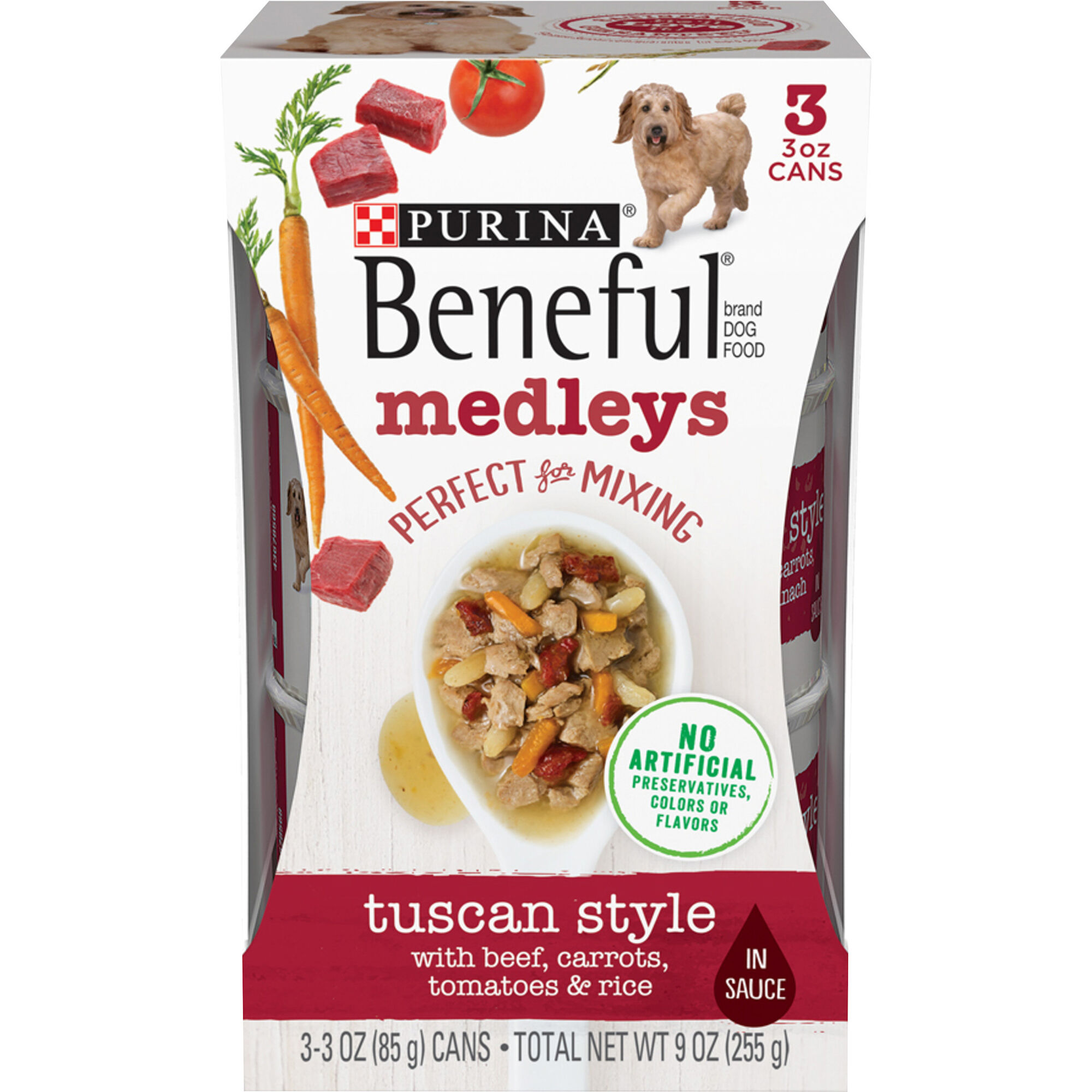 Purina Beneful Medleys Tuscan Style Wet Dog Food