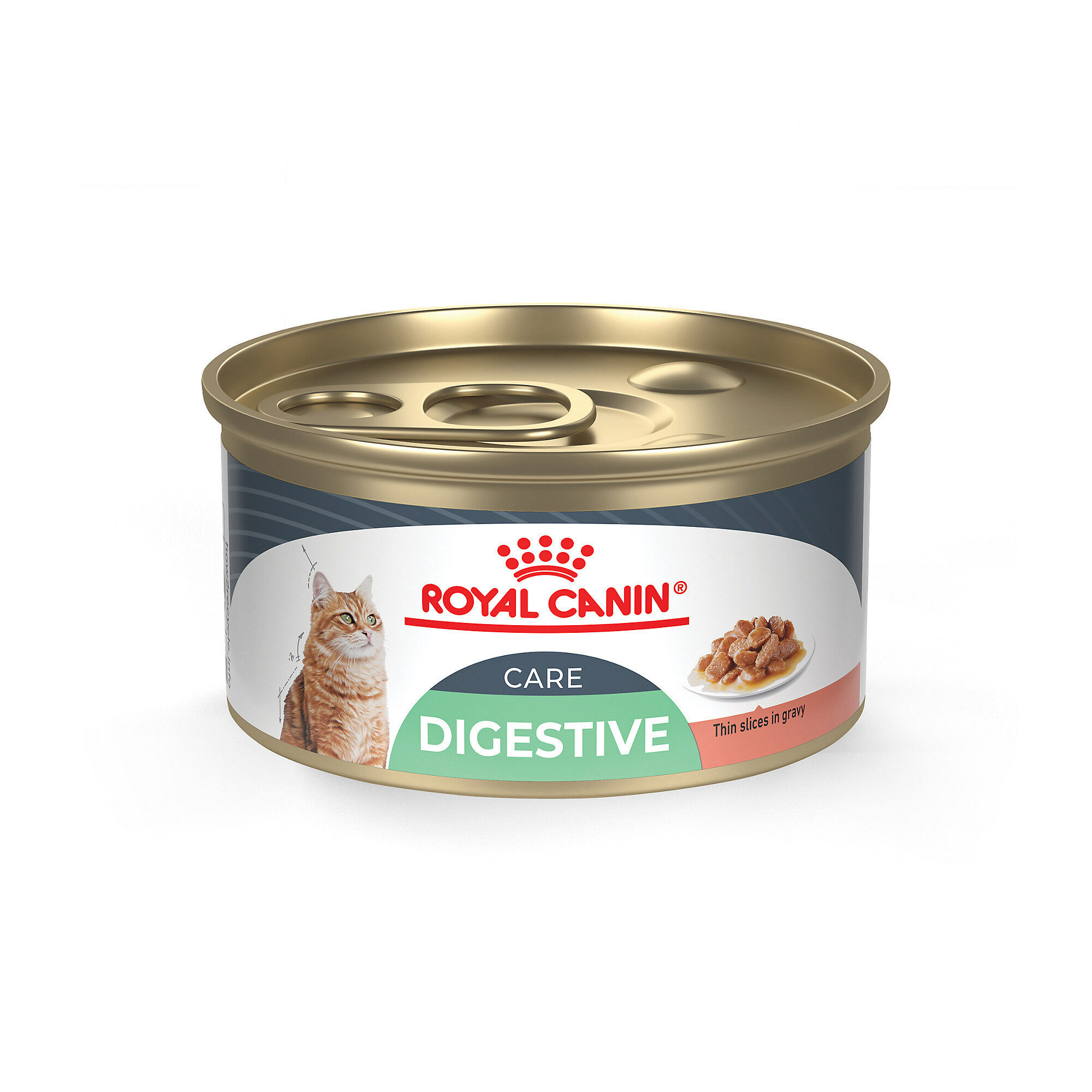 Royal Canin Feline Care Nutrition Digestive Care Thin Slices In Gravy Adult Wet Cat Food