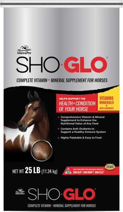 Manna Pro Sho-Glo Vitamin & Mineral 25 Pound