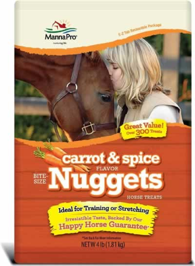 Manna Pro Bite Size Carrot & Spice Nuggets 4 lbs.