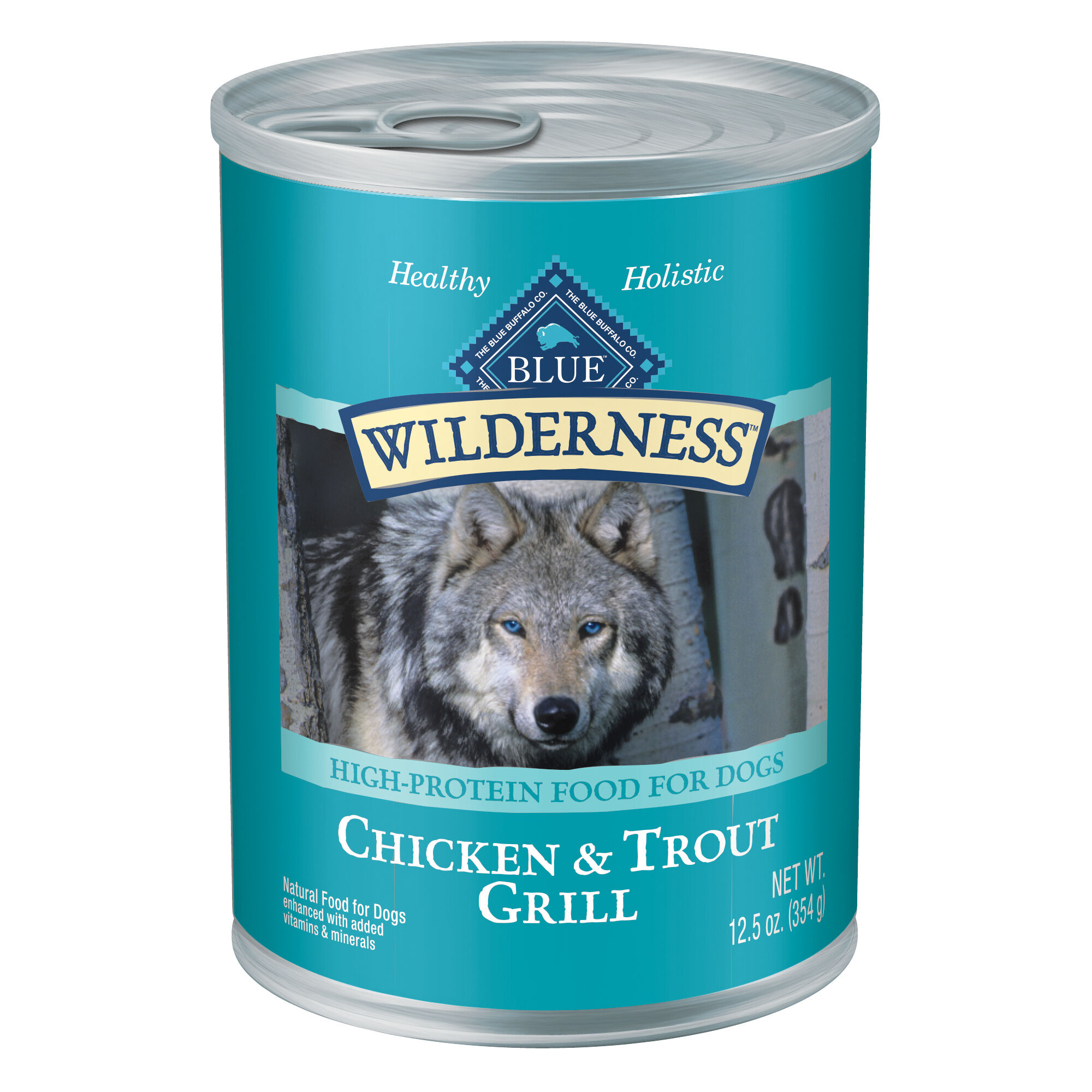 Blue Buffalo BLUE Wilderness Adult Chicken & Trout Grill Wet Dog Food