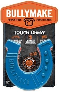 Bullymake Tough Chew Horseshoe Nylon Dog Toy, Bacon