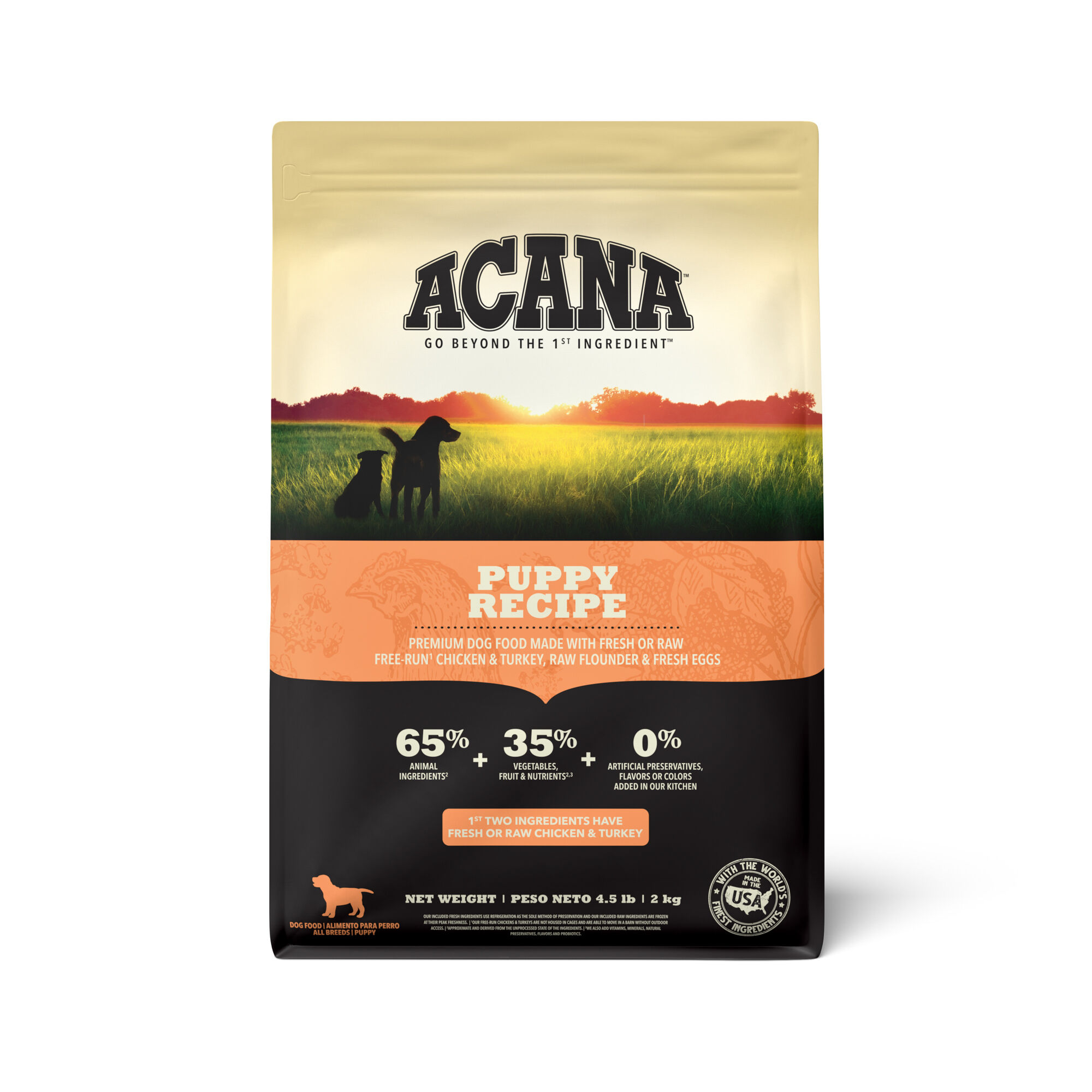 ACANA Puppy Recipe Grain-Free Dry Dog Food