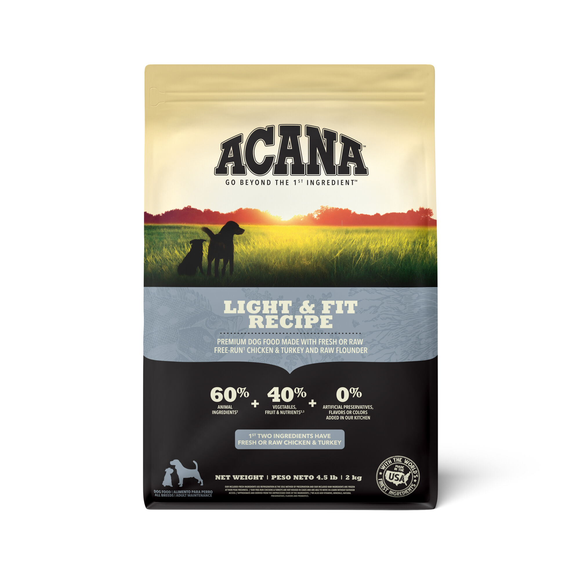 ACANA Light & Fit Recipe Grain-Free Adult Dry Dog Food