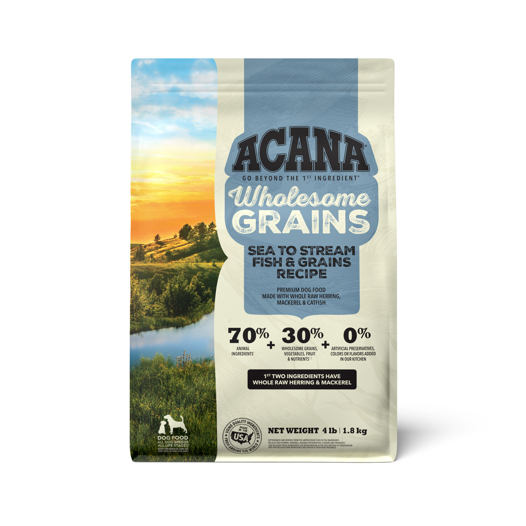 ACANA Wholesome Grains Sea to Stream Dry Dog Food