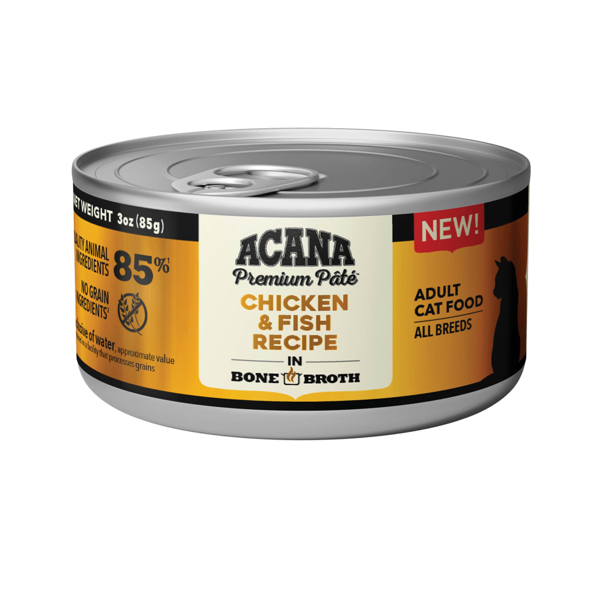 ACANA Premium Pate Chicken & Fish Recipe in Bone Broth Wet Cat Food