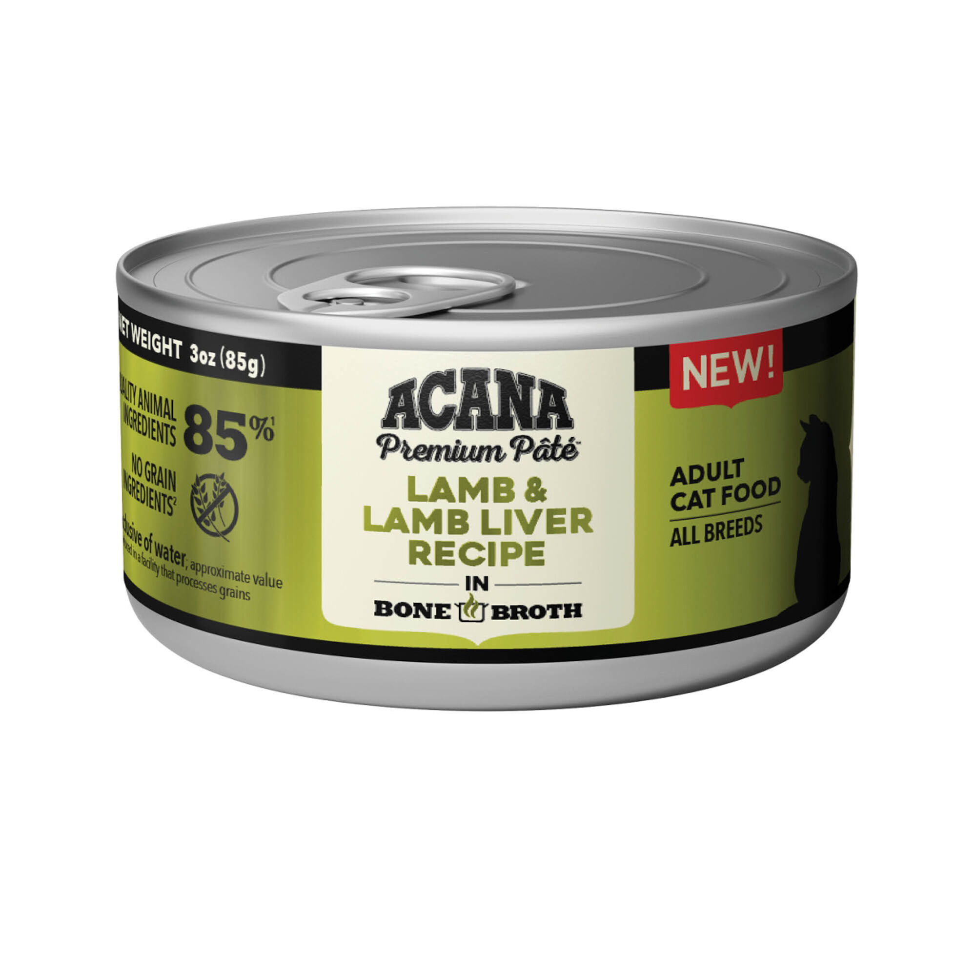 ACANA Premium Pate Lamb & Lamb Liver in Bone Broth Wet Cat Food