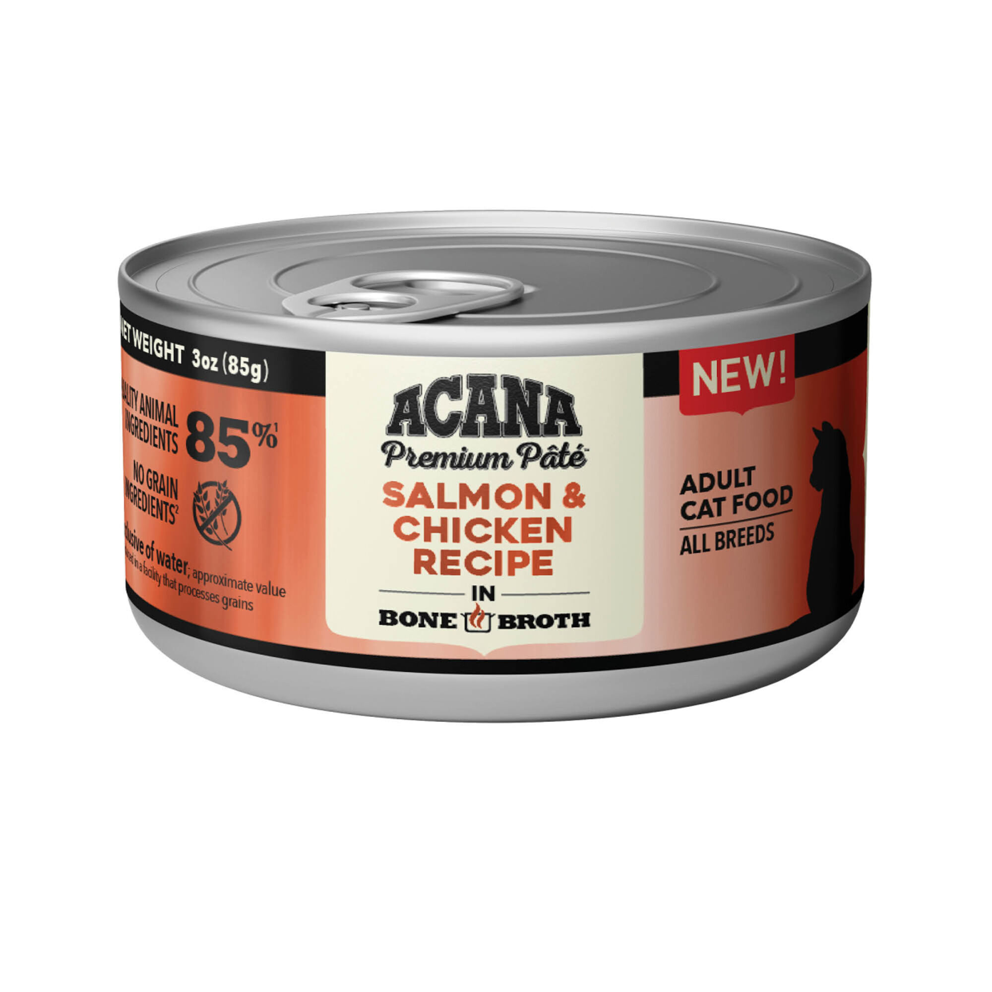 ACANA Premium Pate Salmon & Chicken in Bone Broth Wet Cat Food