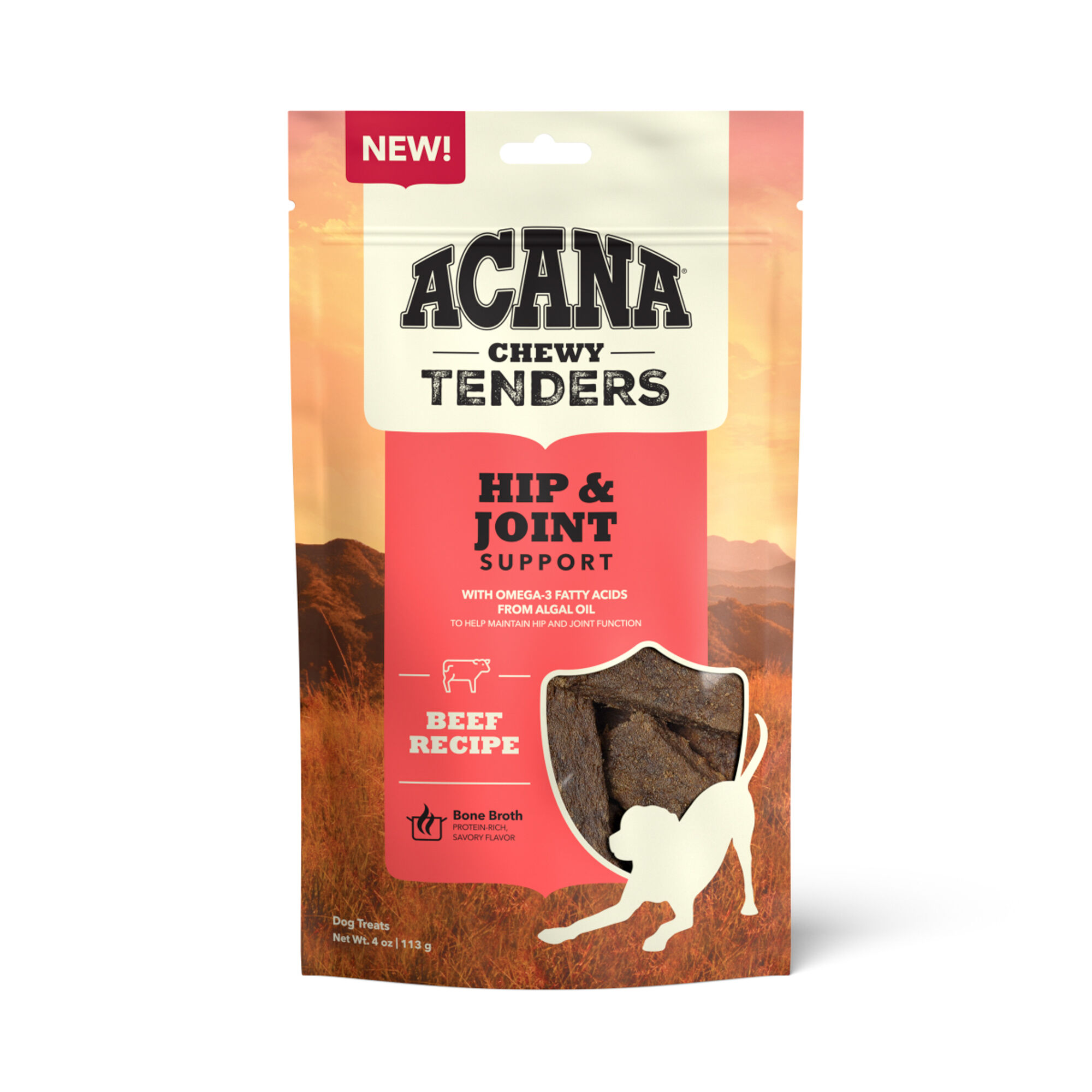 ACANA Chewy Tenders Beef Recipe Hip & Joint Support Soft Dog Treats