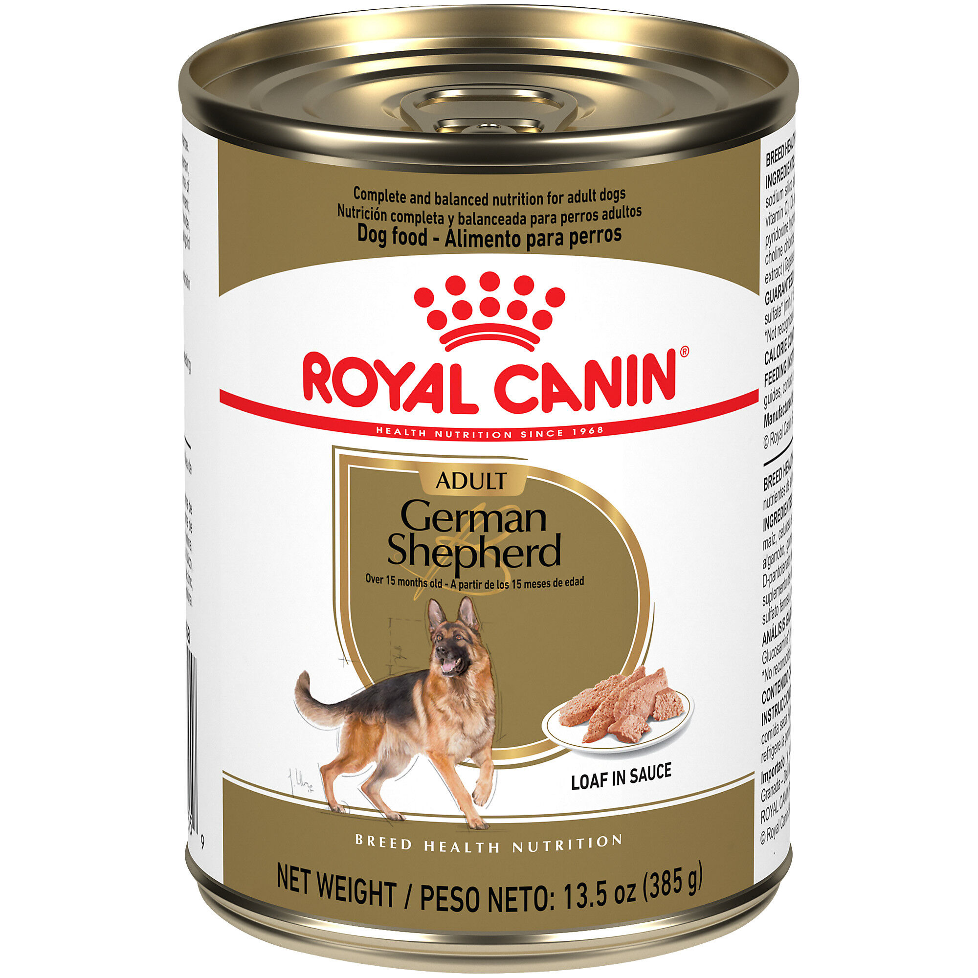 Royal Canin Breed Health Nutrition German Shepherd Adult Loaf in Sauce Wet Dog Food
