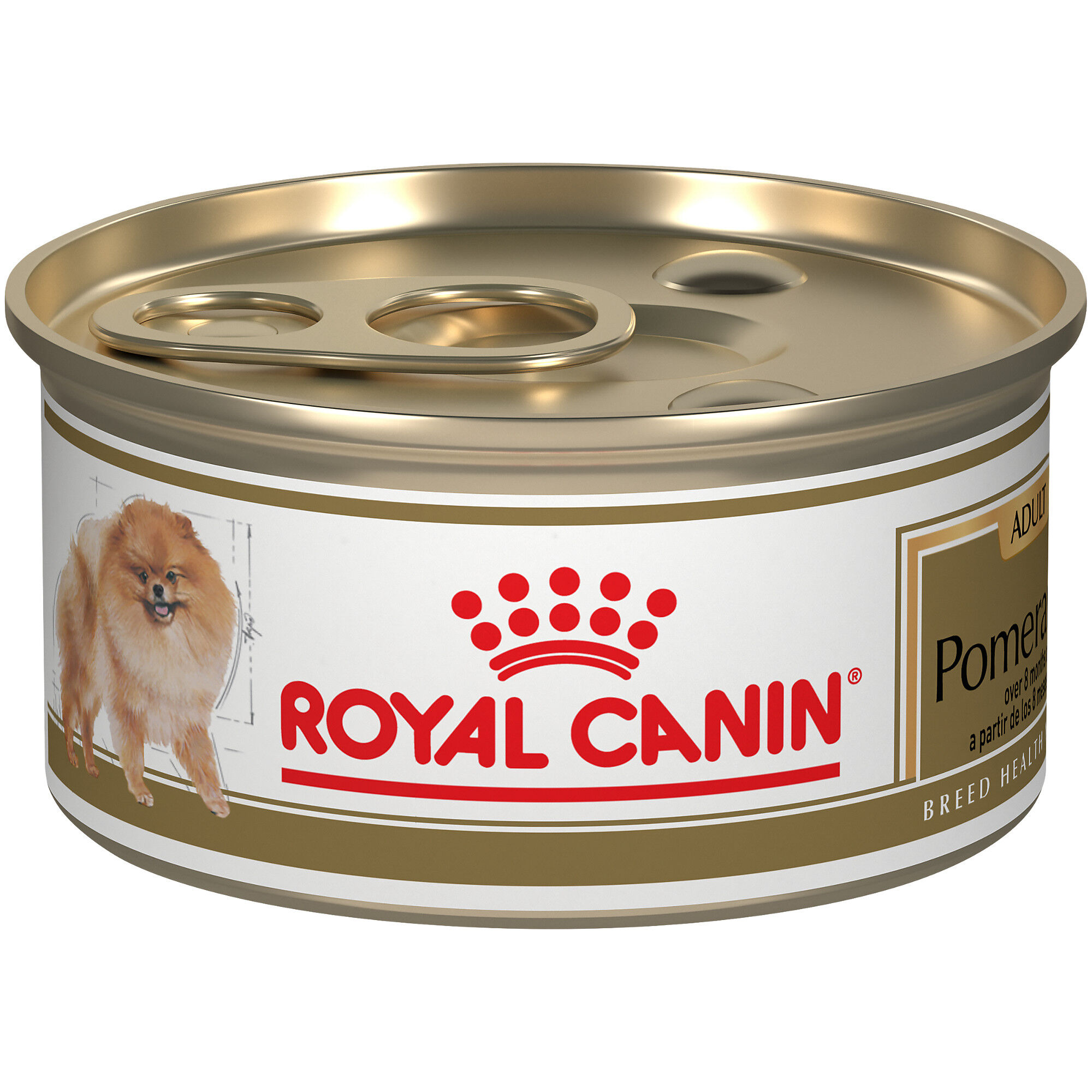 Royal Canin Breed Health Nutrition Pomeranian Adult Loaf in Sauce Wet Dog Food