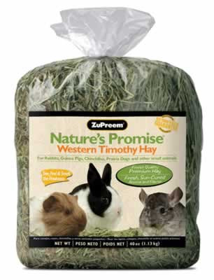Zupreem Nature's Promise Western Timothy Hay, 40 Ounce