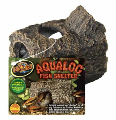 Zoo-Med AquaLog Fish Shelter