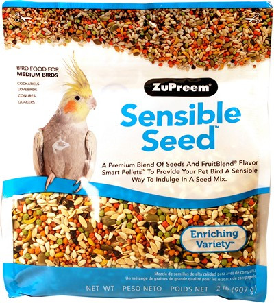 ZuPreem Sensible Seeds Medium Bird Food, 2 Lbs
