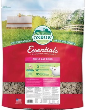 Oxbow Essentials Adult Rat Food, 20lb