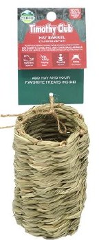 Oxbow Timothy Hay Barrel Treat, Small Animal Treat